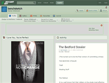 Tablet Screenshot of benchsketch.deviantart.com