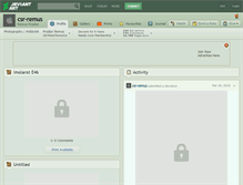 Tablet Screenshot of csr-remus.deviantart.com