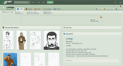 Desktop Screenshot of contego.deviantart.com