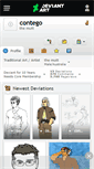Mobile Screenshot of contego.deviantart.com