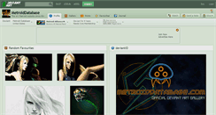 Desktop Screenshot of metroiddatabase.deviantart.com