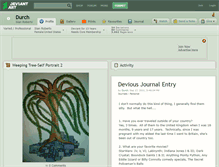 Tablet Screenshot of durch.deviantart.com