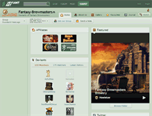 Tablet Screenshot of fantasy-brewmasters.deviantart.com