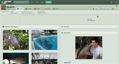 Desktop Screenshot of daniel39.deviantart.com