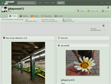 Tablet Screenshot of jphaywood12.deviantart.com