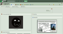 Desktop Screenshot of knightmaker.deviantart.com