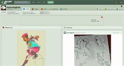 Desktop Screenshot of mylovelyghost.deviantart.com