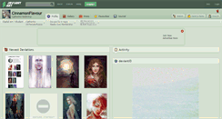 Desktop Screenshot of cinnamonflavour.deviantart.com