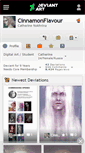 Mobile Screenshot of cinnamonflavour.deviantart.com