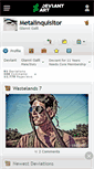 Mobile Screenshot of metalinquisitor.deviantart.com