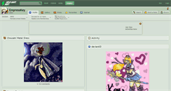 Desktop Screenshot of empresskey.deviantart.com