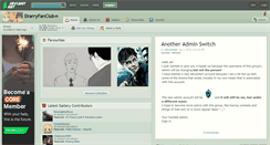 Desktop Screenshot of drarryfanclub.deviantart.com