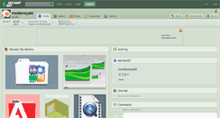 Desktop Screenshot of medamayaki.deviantart.com