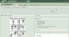 Desktop Screenshot of lilithnightwalker.deviantart.com