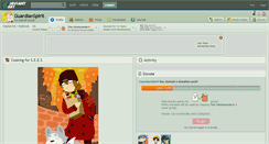 Desktop Screenshot of guardianspirit.deviantart.com