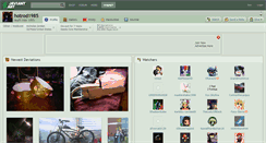 Desktop Screenshot of hotrod1985.deviantart.com