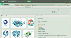 Desktop Screenshot of koyamori.deviantart.com