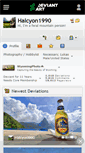 Mobile Screenshot of halcyon1990.deviantart.com