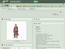 Tablet Screenshot of bzagri.deviantart.com