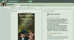 Desktop Screenshot of basilxolivia.deviantart.com