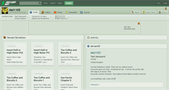 Desktop Screenshot of mei1105.deviantart.com