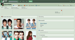 Desktop Screenshot of nenucaspain.deviantart.com