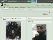 Tablet Screenshot of c3c.deviantart.com