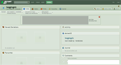 Desktop Screenshot of beggingplz.deviantart.com
