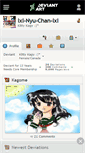 Mobile Screenshot of lxl-nyu-chan-lxl.deviantart.com