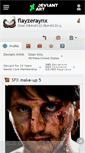 Mobile Screenshot of flayzeraynx.deviantart.com