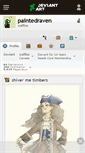 Mobile Screenshot of paintedraven.deviantart.com