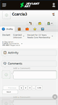 Mobile Screenshot of ccarcia3.deviantart.com