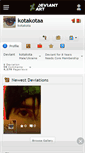 Mobile Screenshot of kotakotaa.deviantart.com