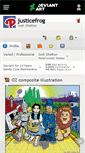 Mobile Screenshot of justicefrog.deviantart.com