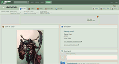 Desktop Screenshot of dannycruz4.deviantart.com