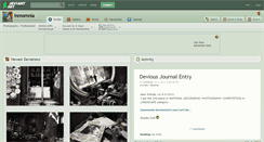 Desktop Screenshot of inmomnia.deviantart.com