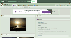 Desktop Screenshot of monrose11.deviantart.com