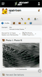 Mobile Screenshot of opalvixen.deviantart.com