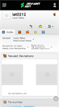 Mobile Screenshot of lat0212.deviantart.com