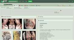 Desktop Screenshot of erinkatetattoo.deviantart.com