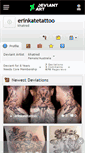 Mobile Screenshot of erinkatetattoo.deviantart.com