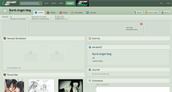 Desktop Screenshot of burst-angel-meg.deviantart.com