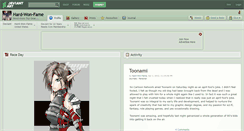 Desktop Screenshot of hard-won-fame.deviantart.com