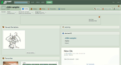 Desktop Screenshot of chibi-vampire.deviantart.com