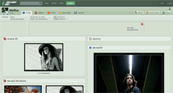 Desktop Screenshot of medius.deviantart.com