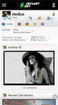 Mobile Screenshot of medius.deviantart.com