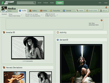 Tablet Screenshot of medius.deviantart.com