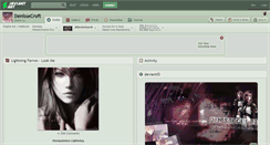 Desktop Screenshot of denissecroft.deviantart.com