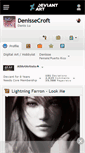 Mobile Screenshot of denissecroft.deviantart.com