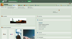 Desktop Screenshot of dubaiat.deviantart.com